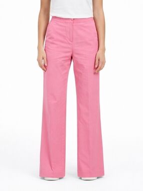 Carlisle Pink Wide-Leg Women’s Long Pants